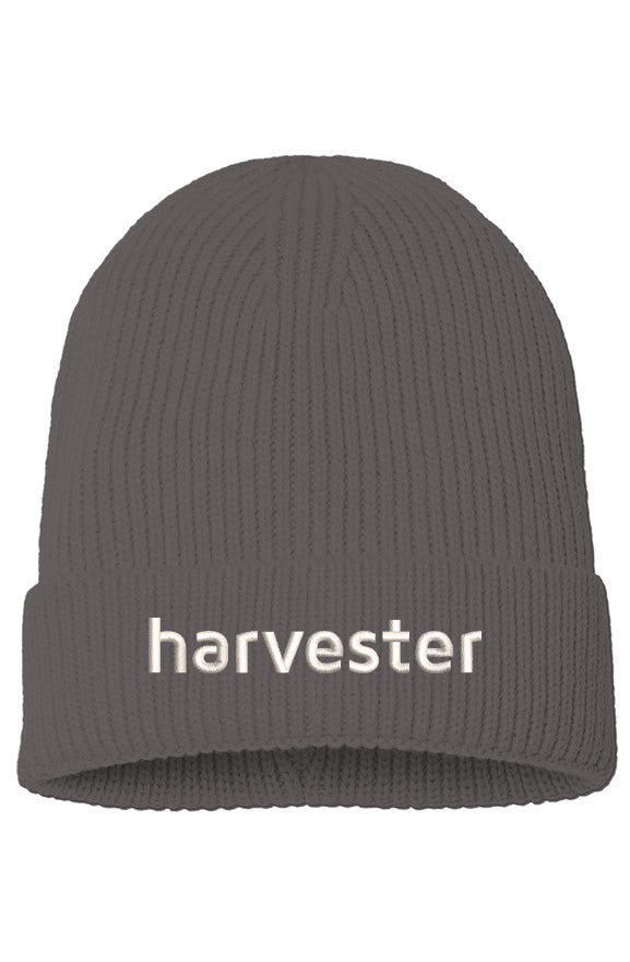 Sustainable Fine Rib Knit Beanie