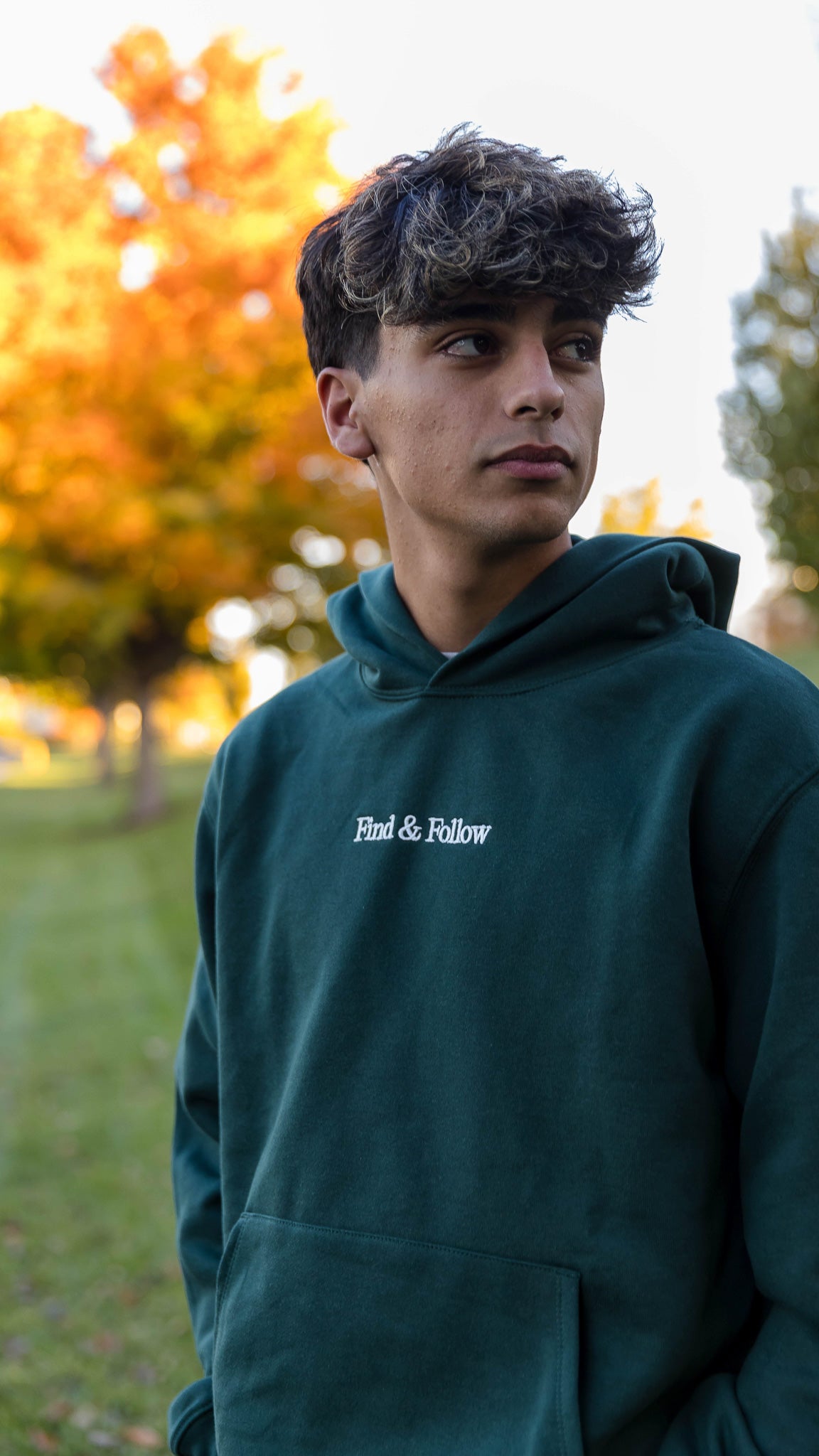 Find & Follow Heavyweight Hoodie